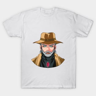 Oldman Joseph Purple Anime Fan art T-Shirt